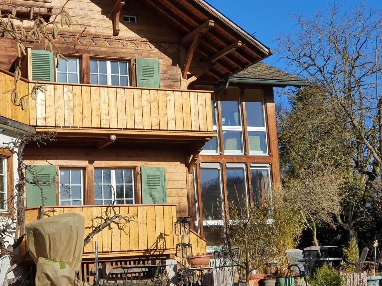 Ferienwohnung In Der Gartenstadt, Liebefeld Bern Экстерьер фото